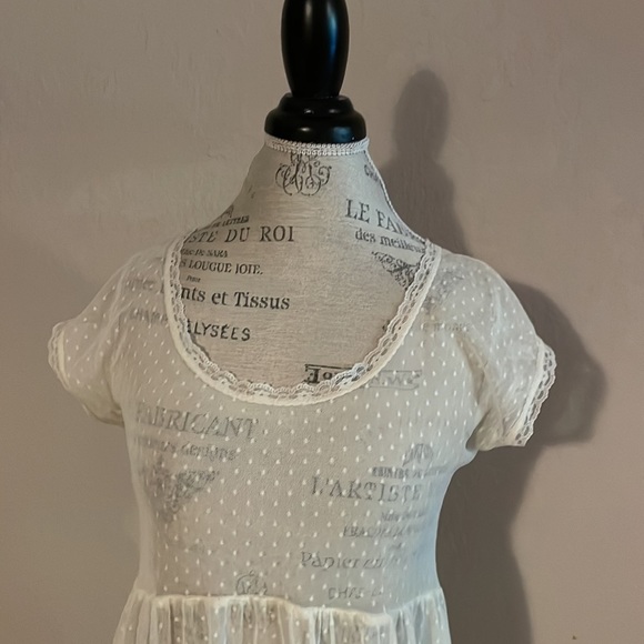 Sheer Lace Tee - Picture 2 of 3